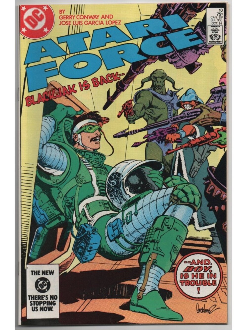 Atari Force 10 DC Comics 1984 VF+ 8.5 Gerry Conway Garcia-Lopez